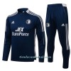 Sudadera De Entrenamiento Trajes Feyenoord Rotterdam Cremallera De Cuarto 2021/22 Azul - Hombre